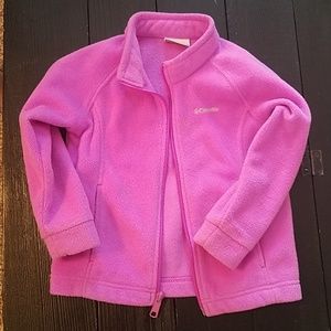 4T Columbia fleece jacket